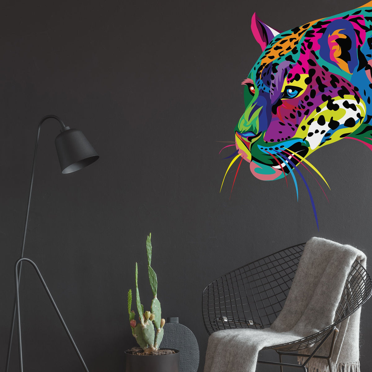 Alternate gallery view of Wild Jaguar Wall Sticker.