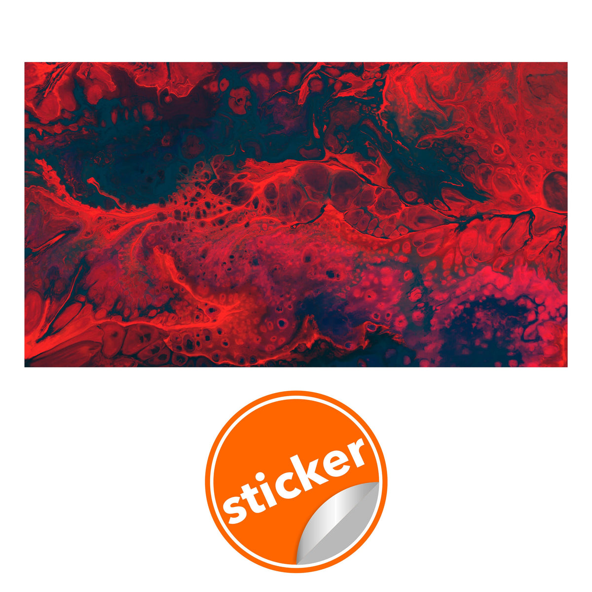 Marble Vinyl Wallpaper Sticker - Peel Stick Wall Paper Wrap Decal.