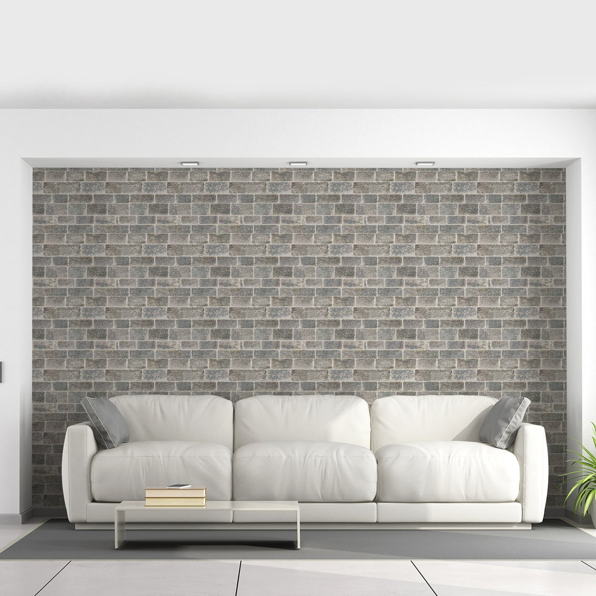 Brick Self Adhesive Wallpaper Peel Stick - 3d Effect Stone Wall Paper Stickers For Living Room.