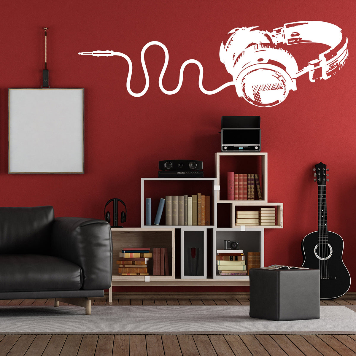 Product gallery view of Music Wall Decal Decor.
