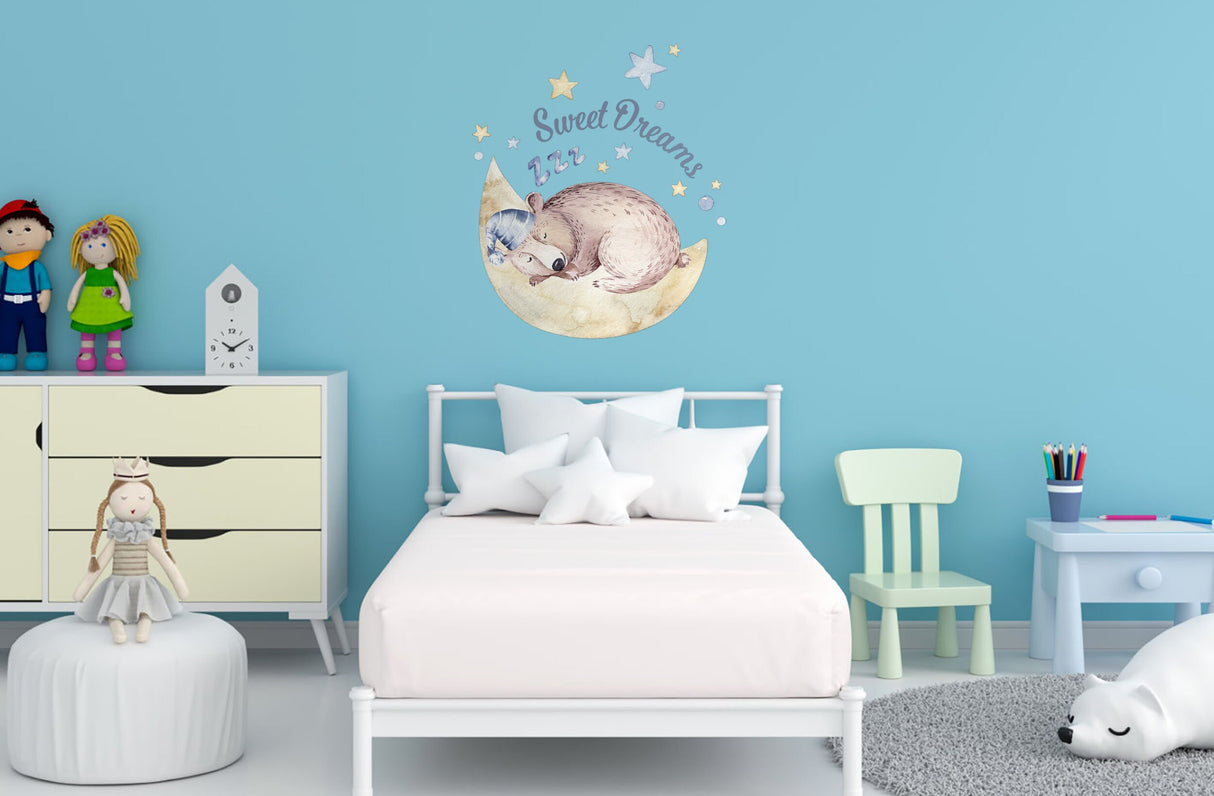Product gallery view of Nursery Cloud Dream Wall Sticker.