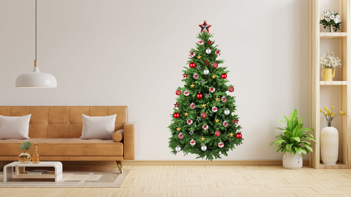 Additional gallery view of Christmas Tree Wall Vinyl Decal.