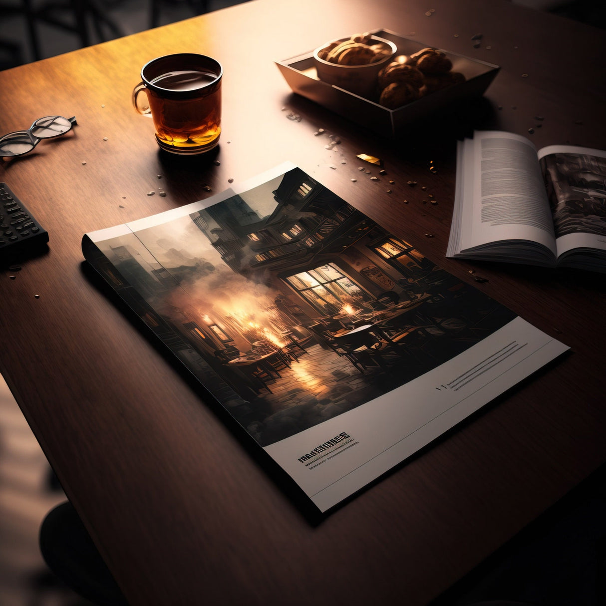 Alternate product presentation of Custom Printed Flyers.