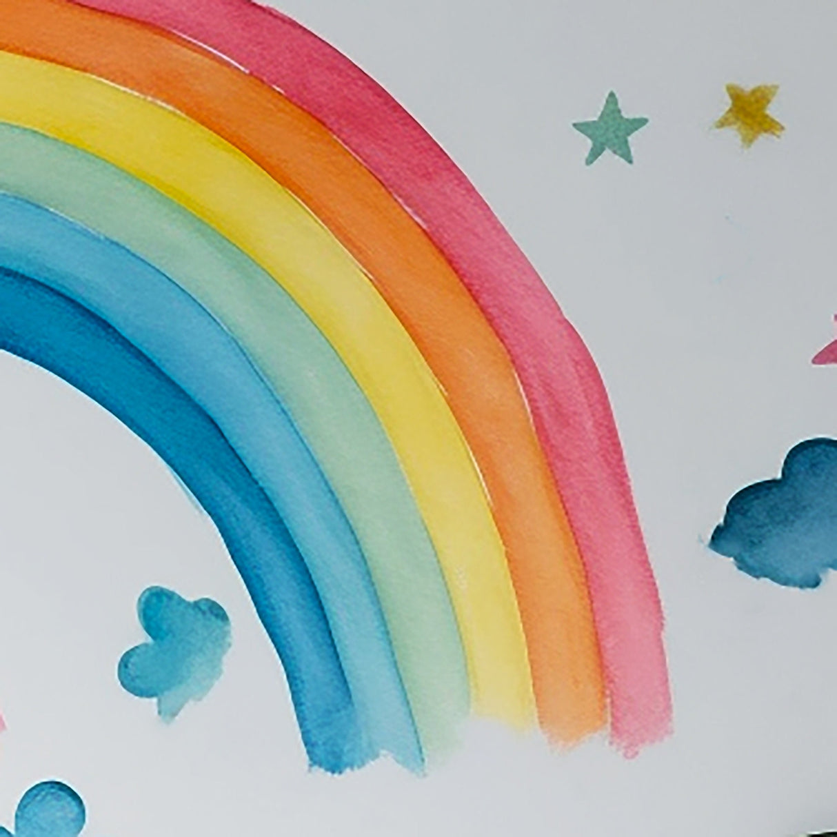 Additional product view of Boho Rainbow Wall Decor Stickers.