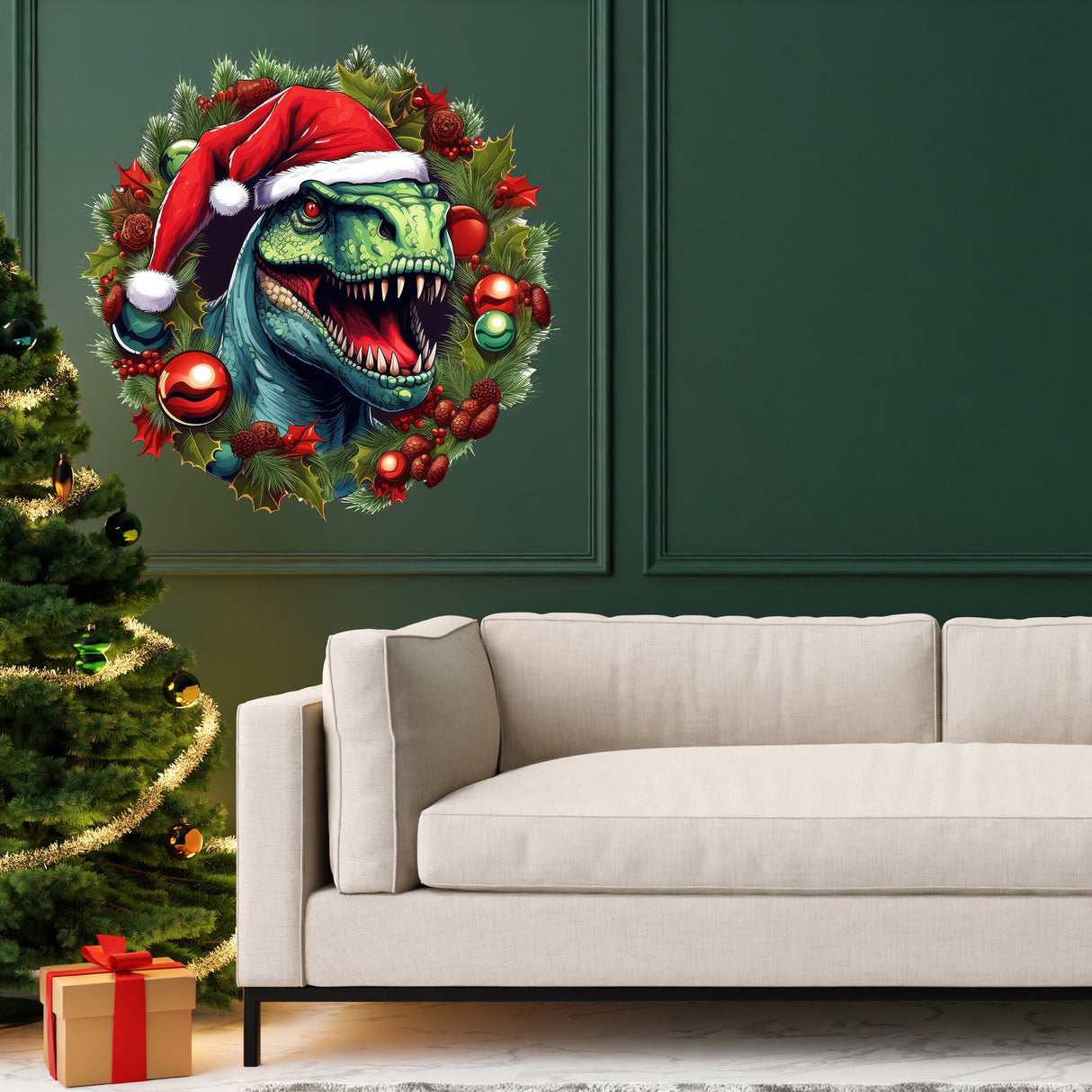 Peel and Stick Removable Holiday Decor
