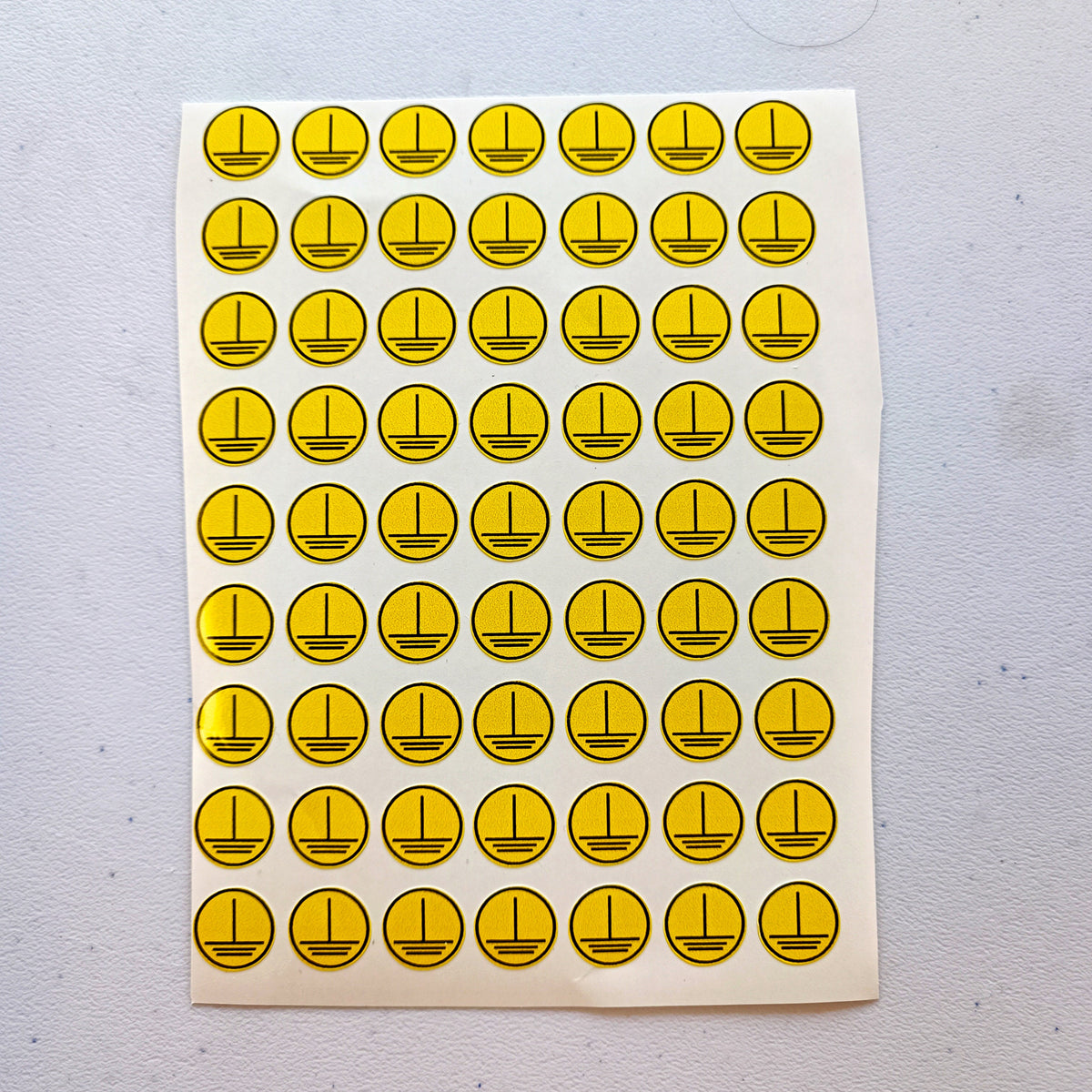 Product view of High Voltage Electrical Shock Hazard Stickers.