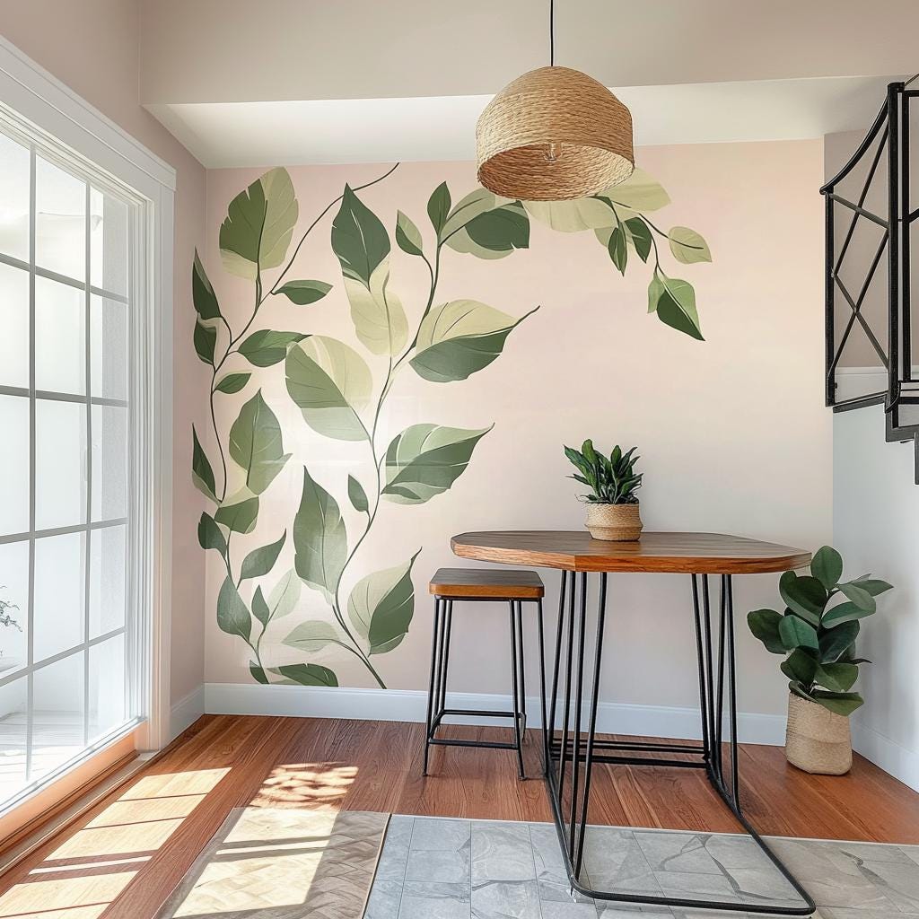 Alternate gallery view of Botanical Wall Decal Sticker.