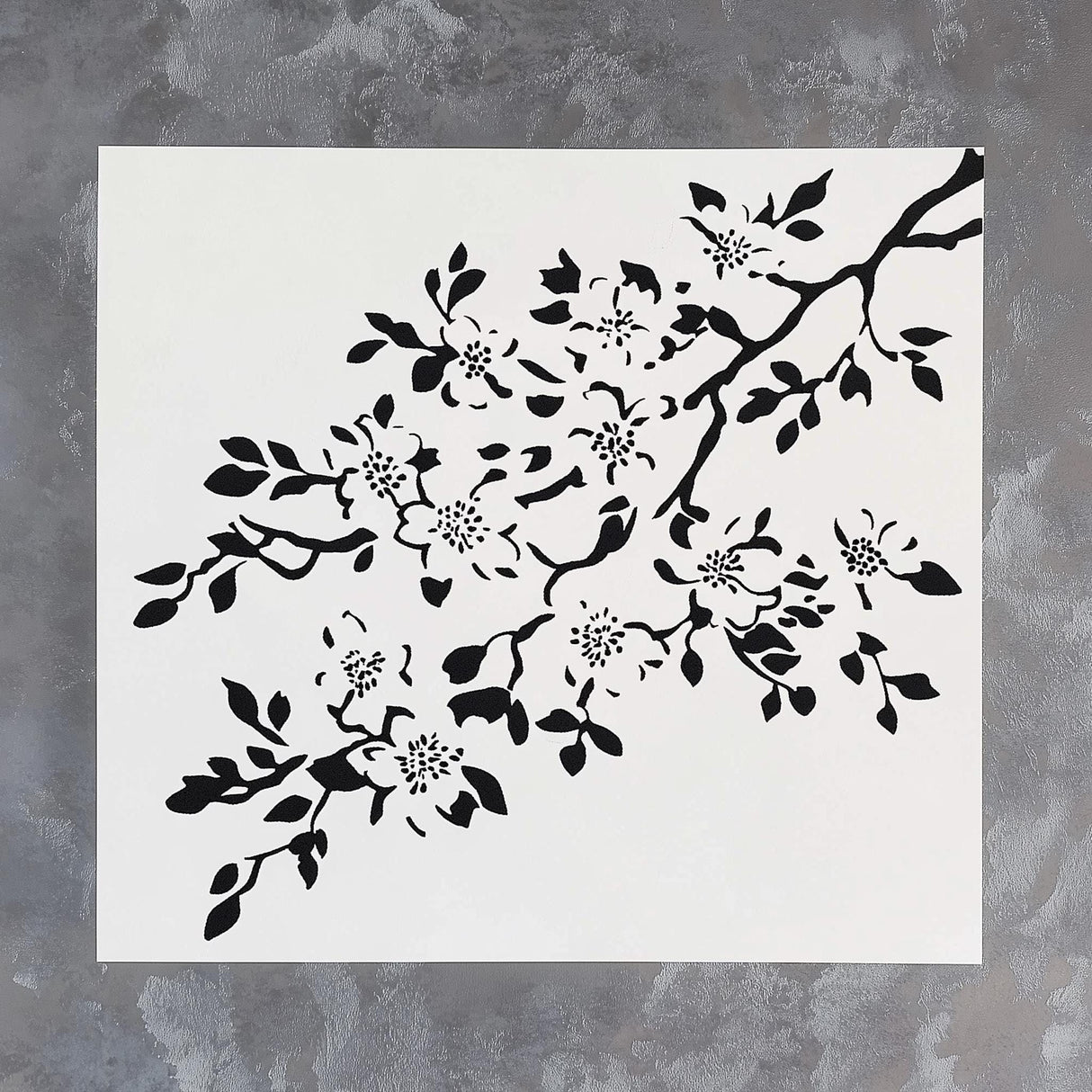 Product view of Cherry Blossom Stencil.