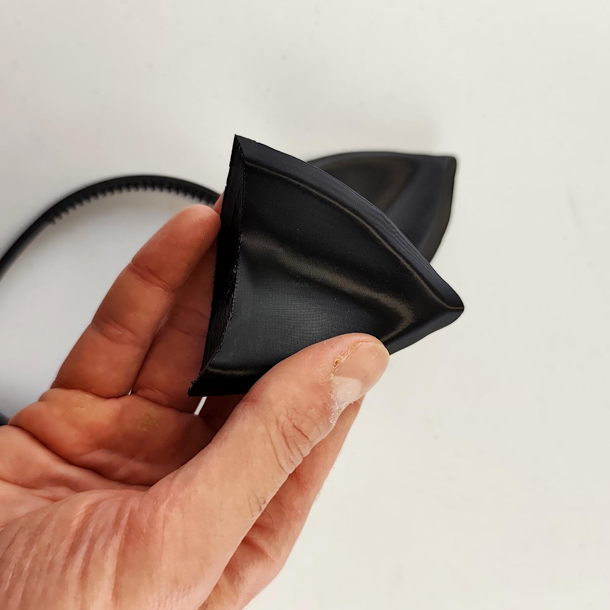 Product gallery view of 3D Printed Gothic Cat Ears Headband.