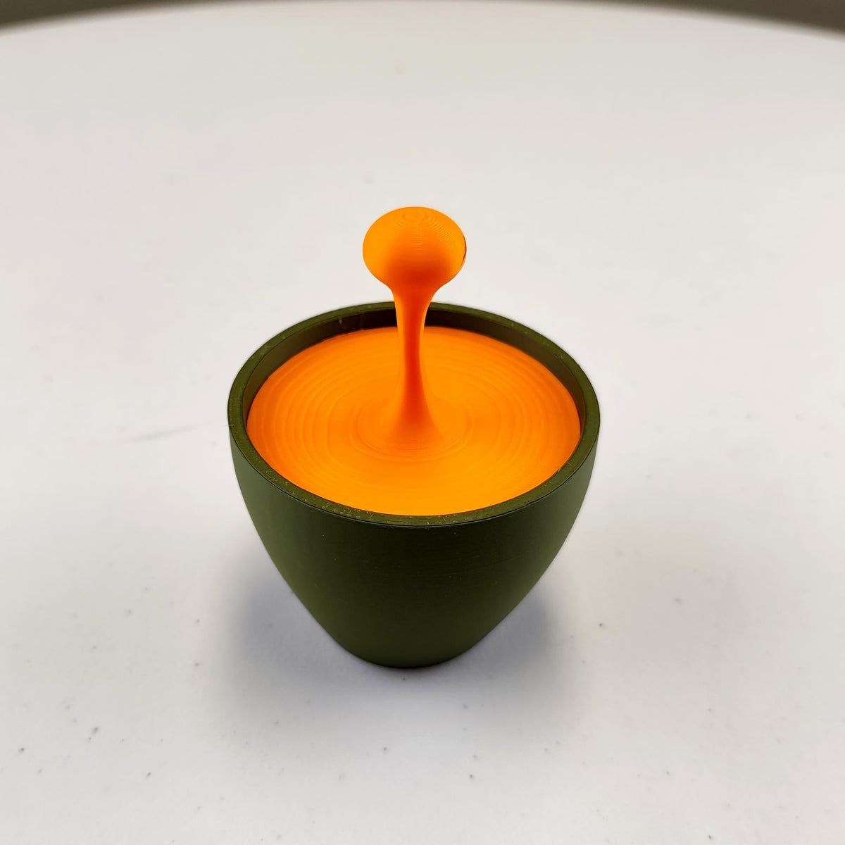 Additional product view of 3D Printed Floating Espresso Sculpture.