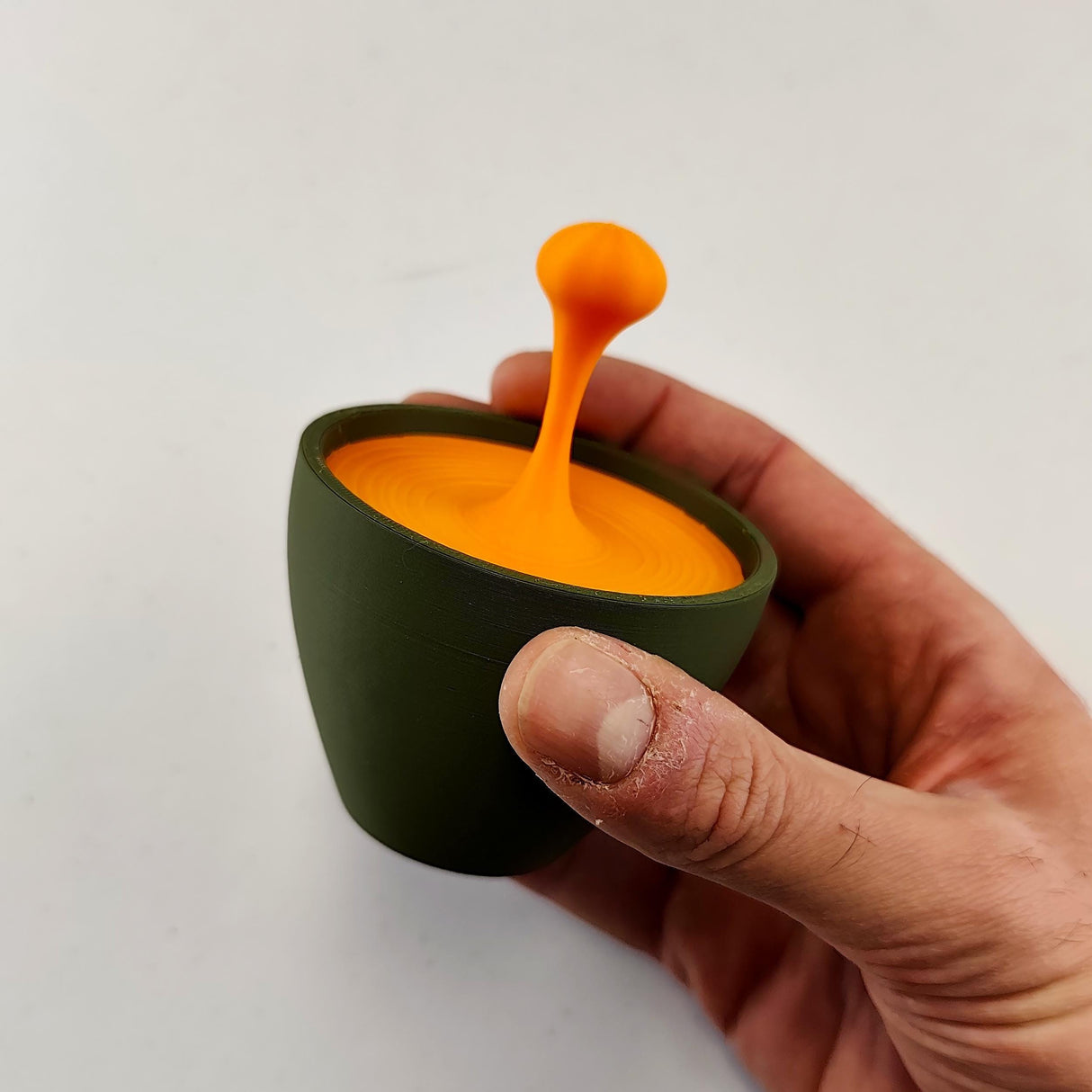Product gallery view of 3D Printed Floating Espresso Sculpture.