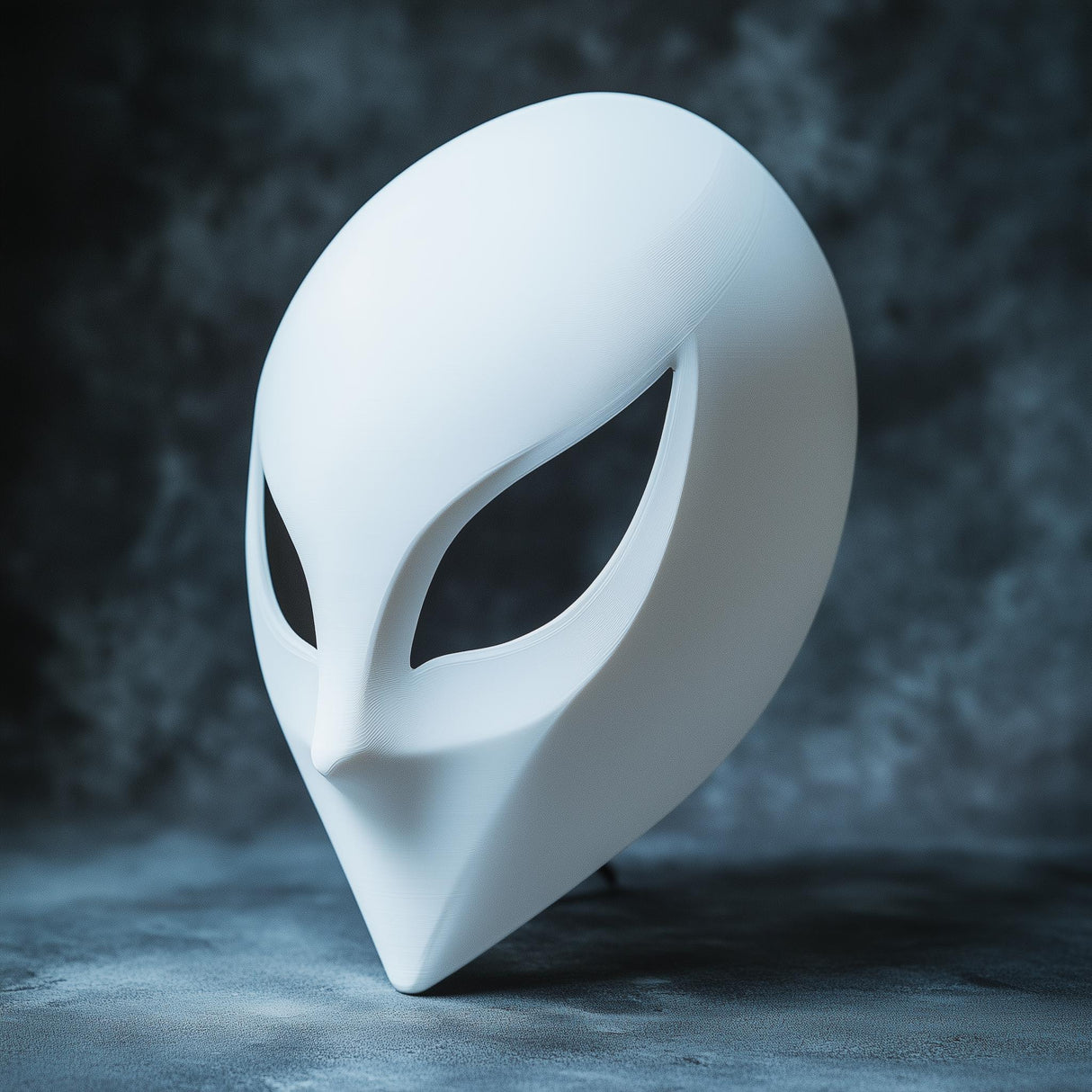 Product detail view of Custom 3D Printed Mask.