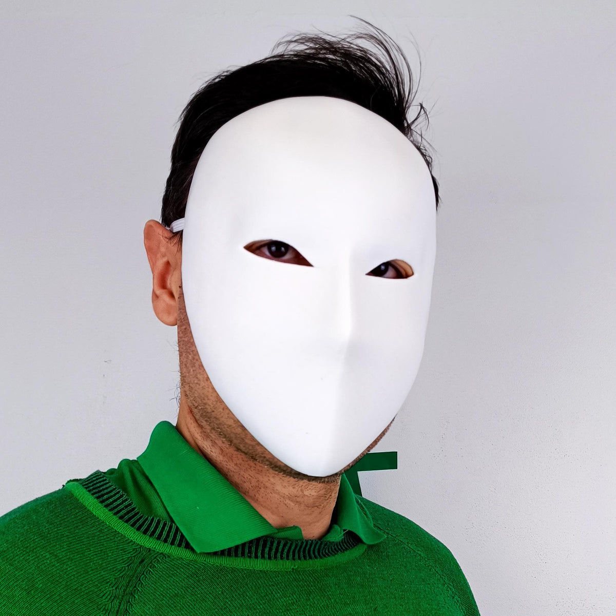 Product presentation view of Blank Face Mask.