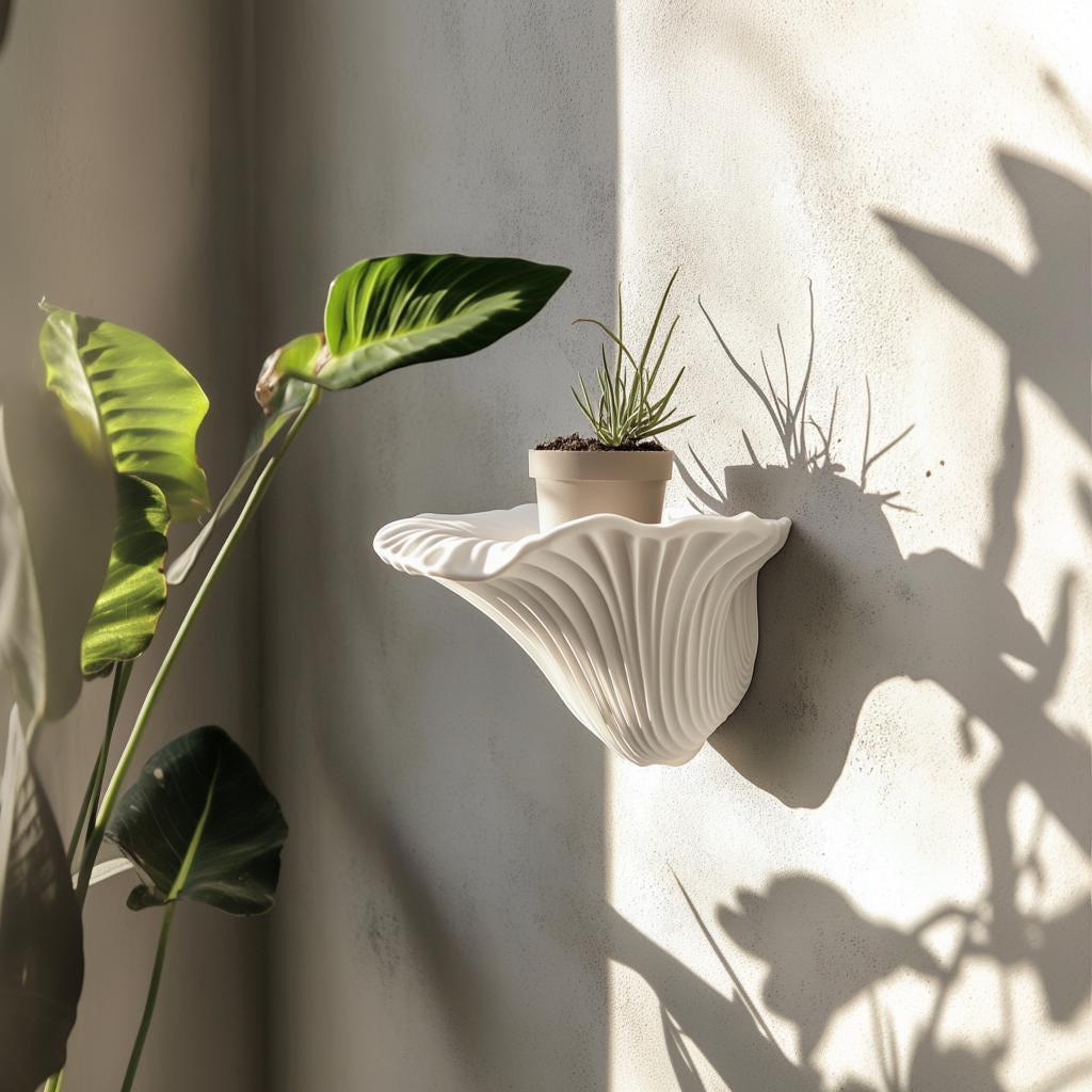 Alternate product presentation of 3D Printed Artist's Conk Shelf.