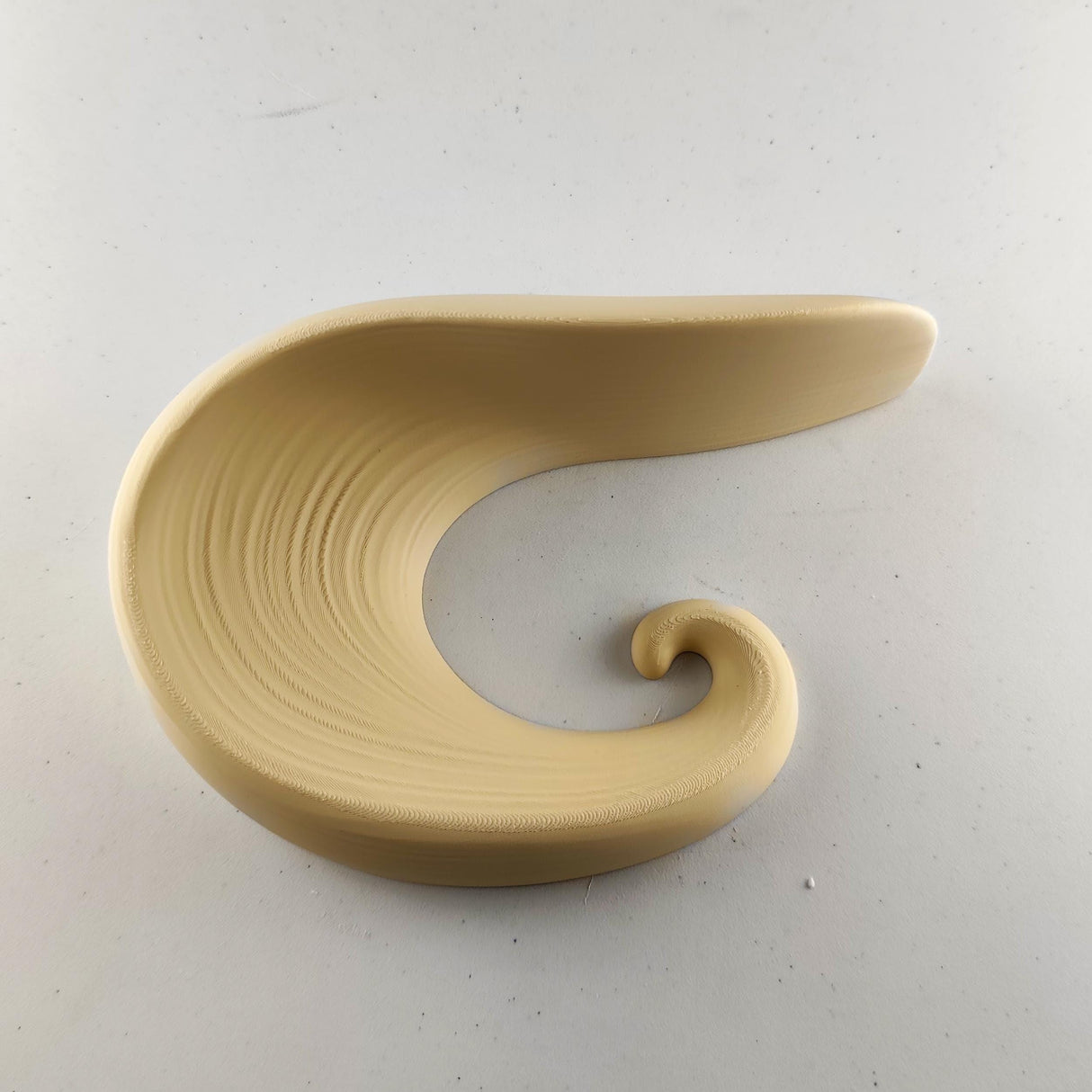 3D Printed Wave Wall Shelf shown in the product image.