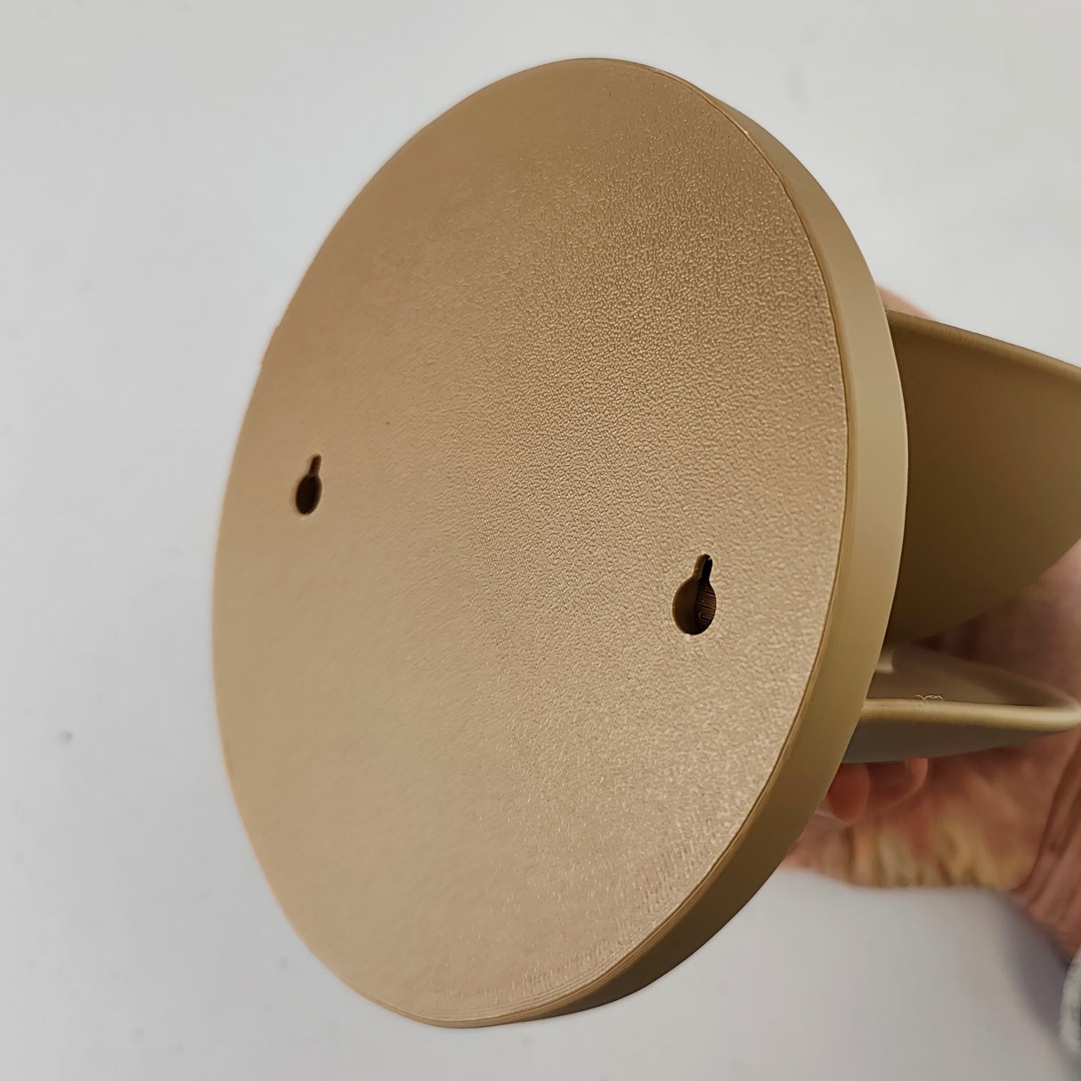Additional product presentation of 3D Printed Teacup Wall Shelf.
