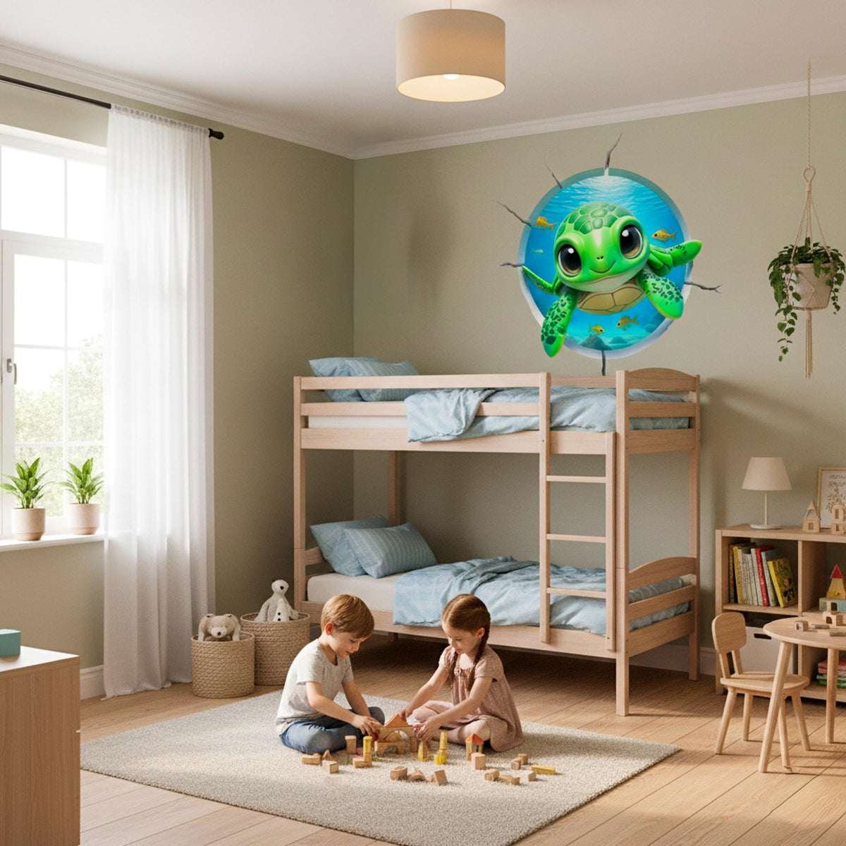 Alternate gallery view of Sea Turtle Wall Decal.