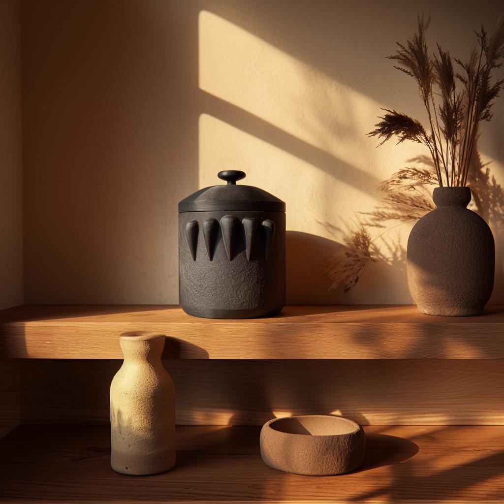 3D Printed Fang Guard Pet Urn shown in the product image.