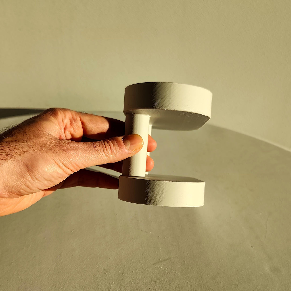 Additional product detail of 3D Printed Minimal Double Wall Shelf.