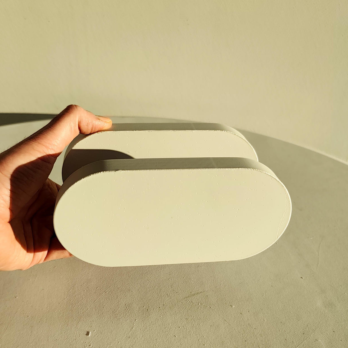 Alternate gallery view of 3D Printed Minimal Double Wall Shelf.