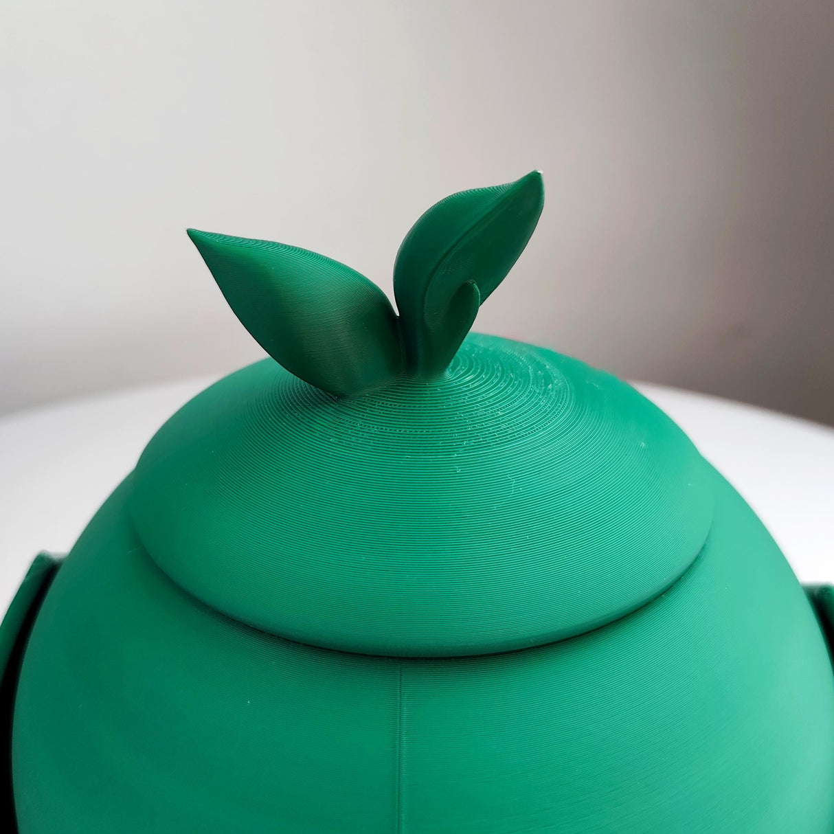 Alternate product presentation of Botanical Pet Memorial Urn.