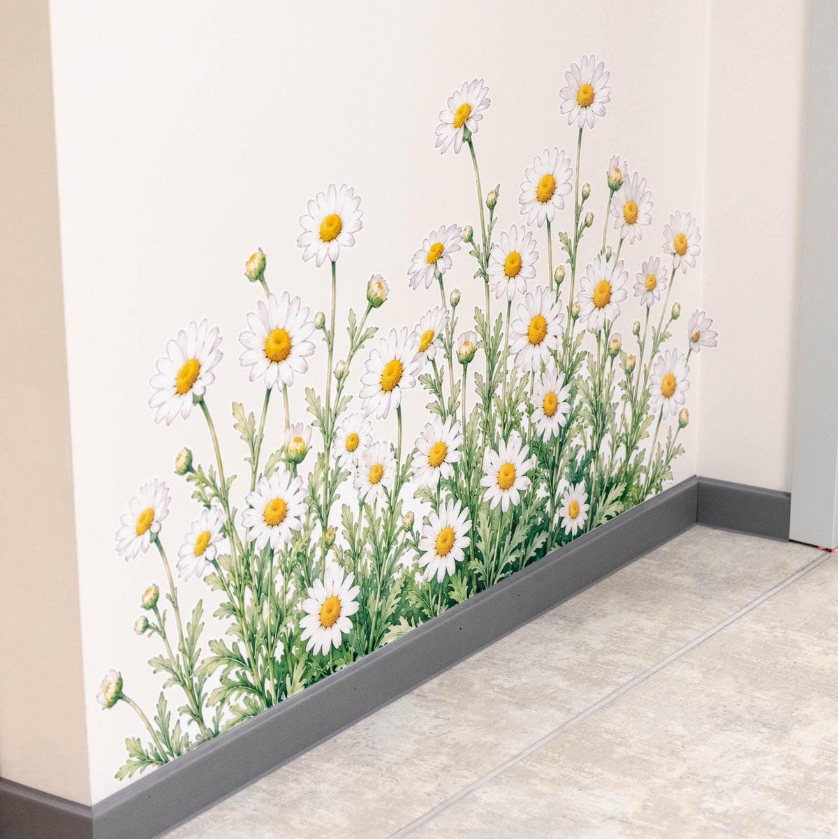 Alternate gallery view of Chamomile Daisies Wall Vinyl Decal.