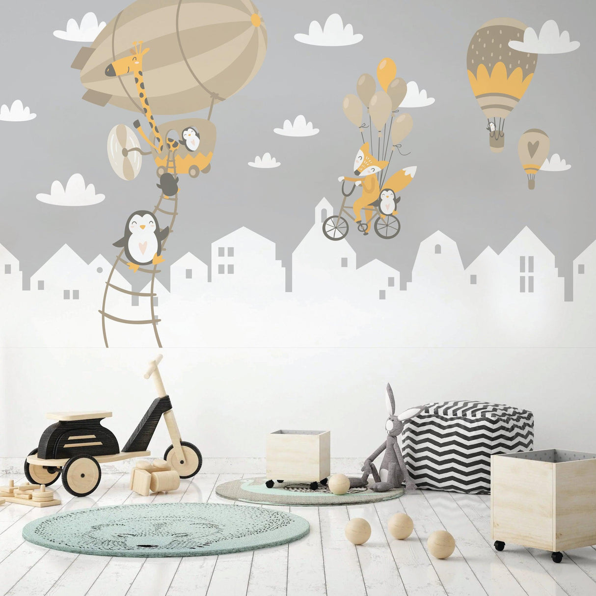 Alternate product view of WhimsyLand Wall Decals.