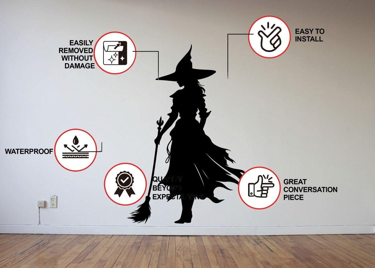 Product features graphic.