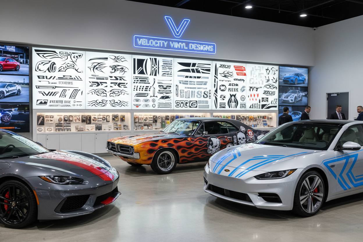 Custom business vehicle decal designs
