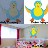 Alternate gallery view of Custom Drawing Vectorize In Vinyl Sticker.