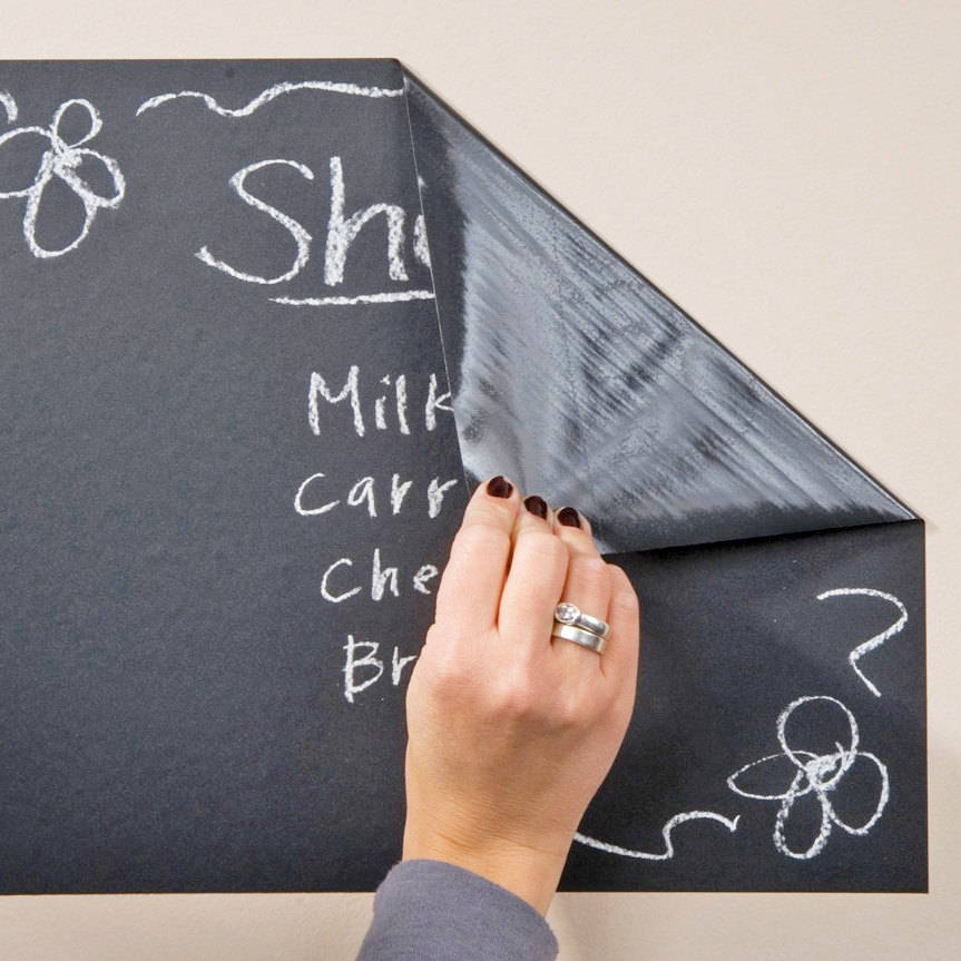 Product presentation view of Custom Chalkboard Wall Decal.