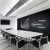 Chalkboard Wall Diy Black Kitchen Sticker - Reusable Write On Vinyl Decal
