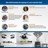 Alternate product presentation of Helicopter Wall Sticker.