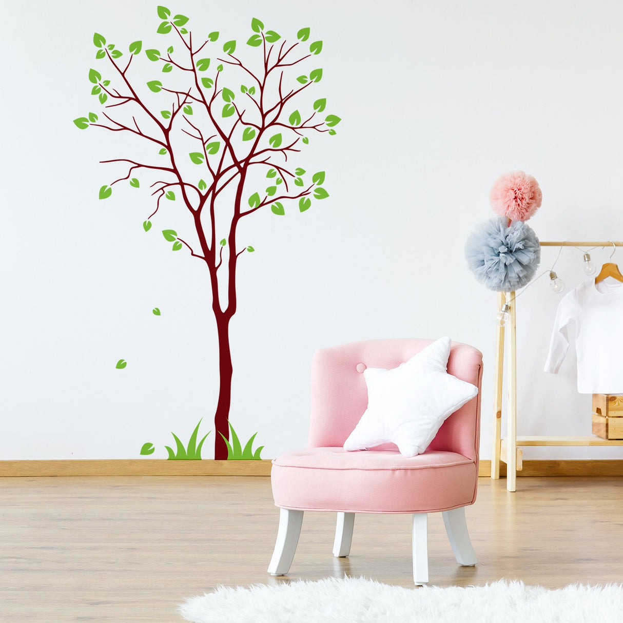 Additional product view of Tree Sticker Decal.