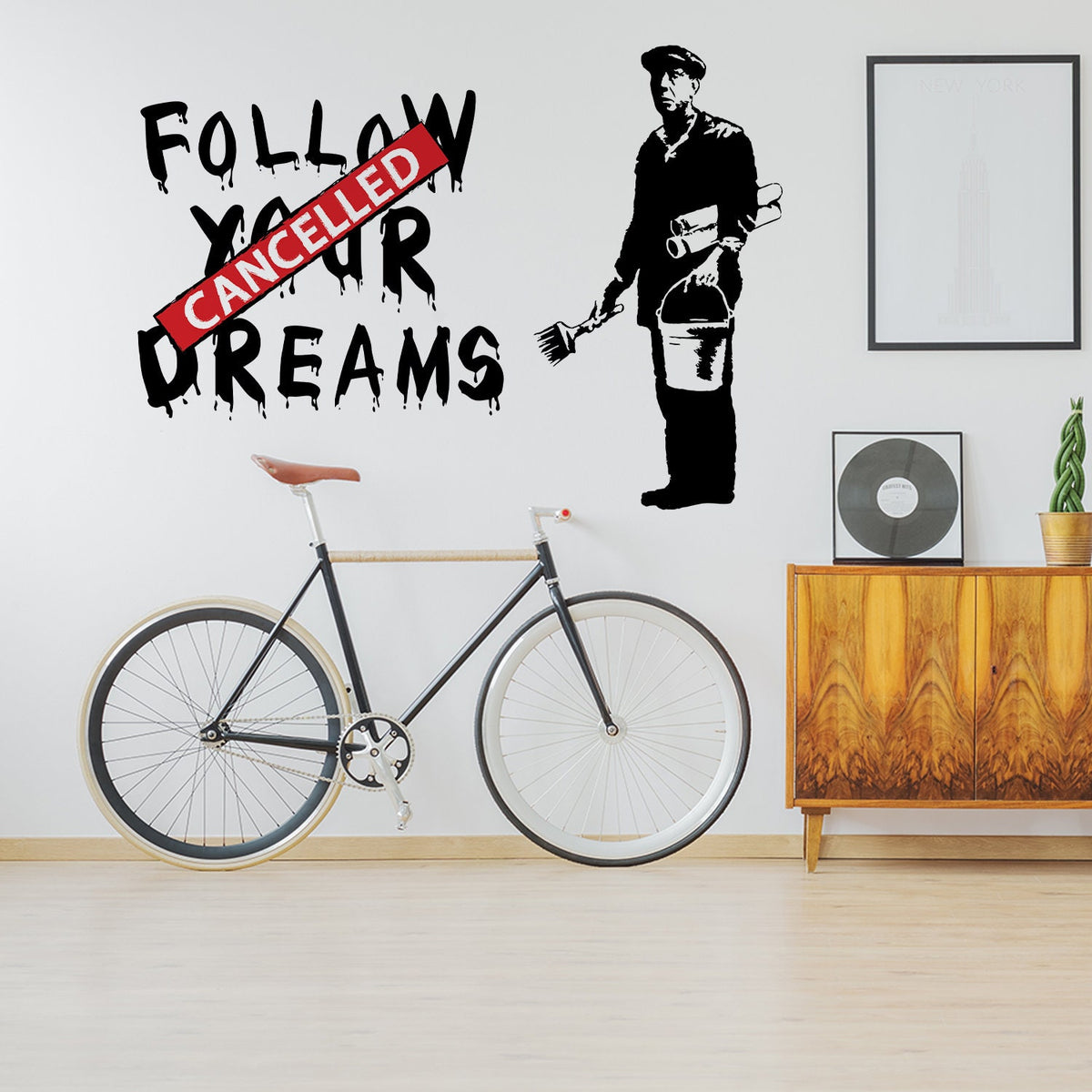 Изображение наклейки Follow Your Dreams в галерее.
