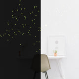 Product detail view of Night Glowing Star Wall Stickers.
