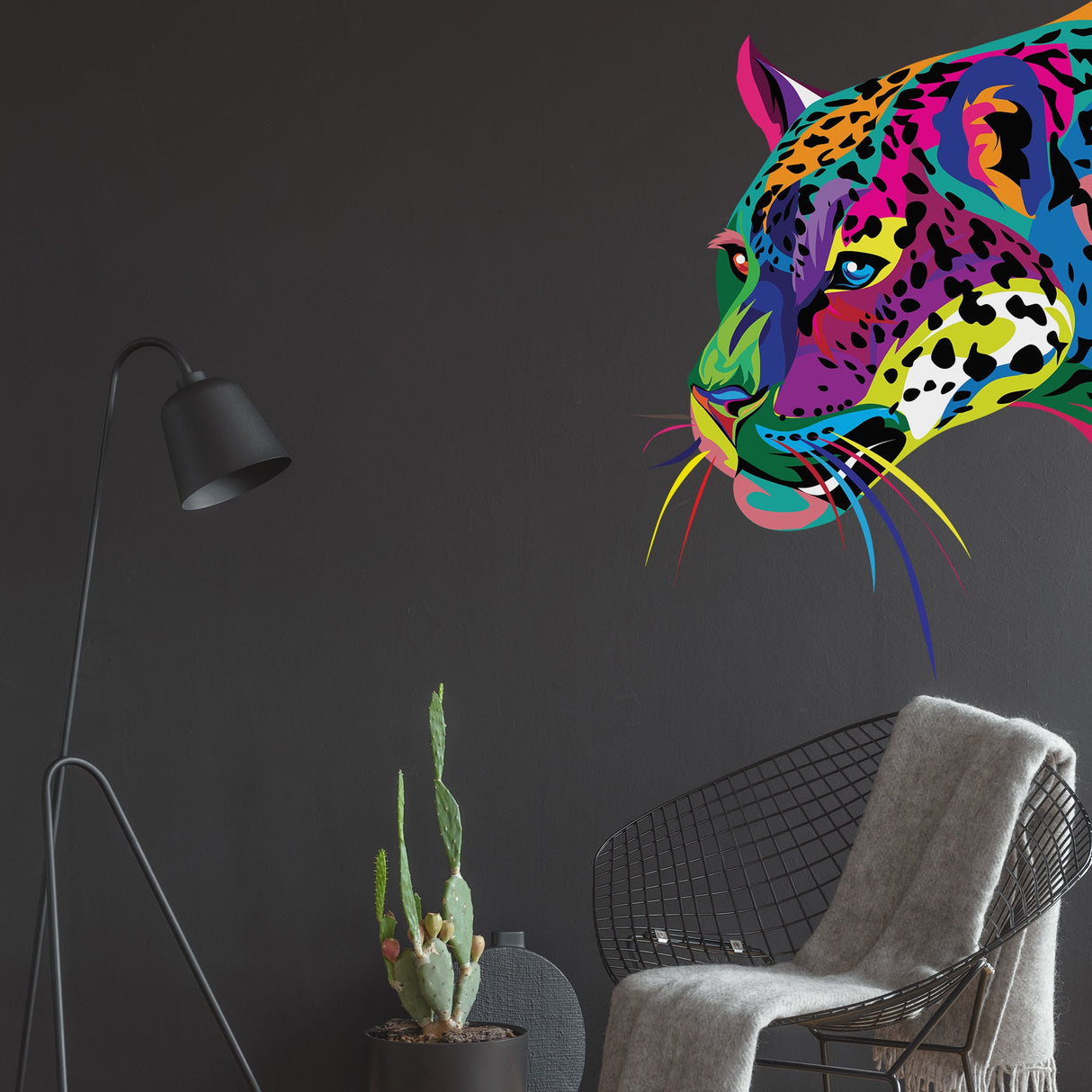 Alternate gallery view of Wild Jaguar Wall Sticker.