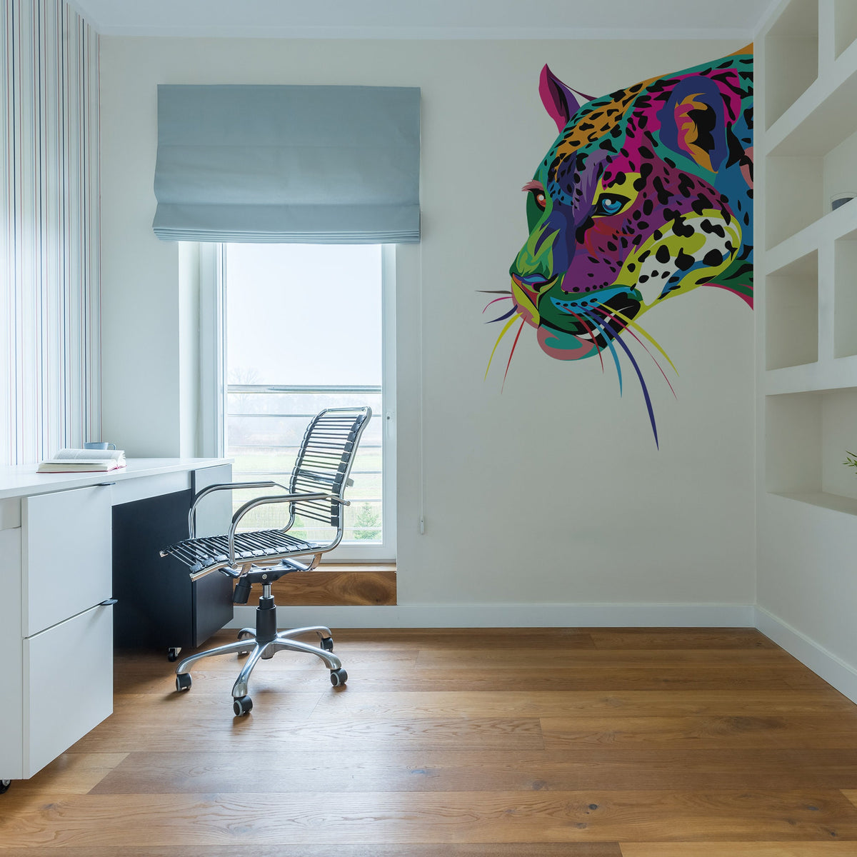 Additional product detail of Wild Jaguar Wall Sticker.