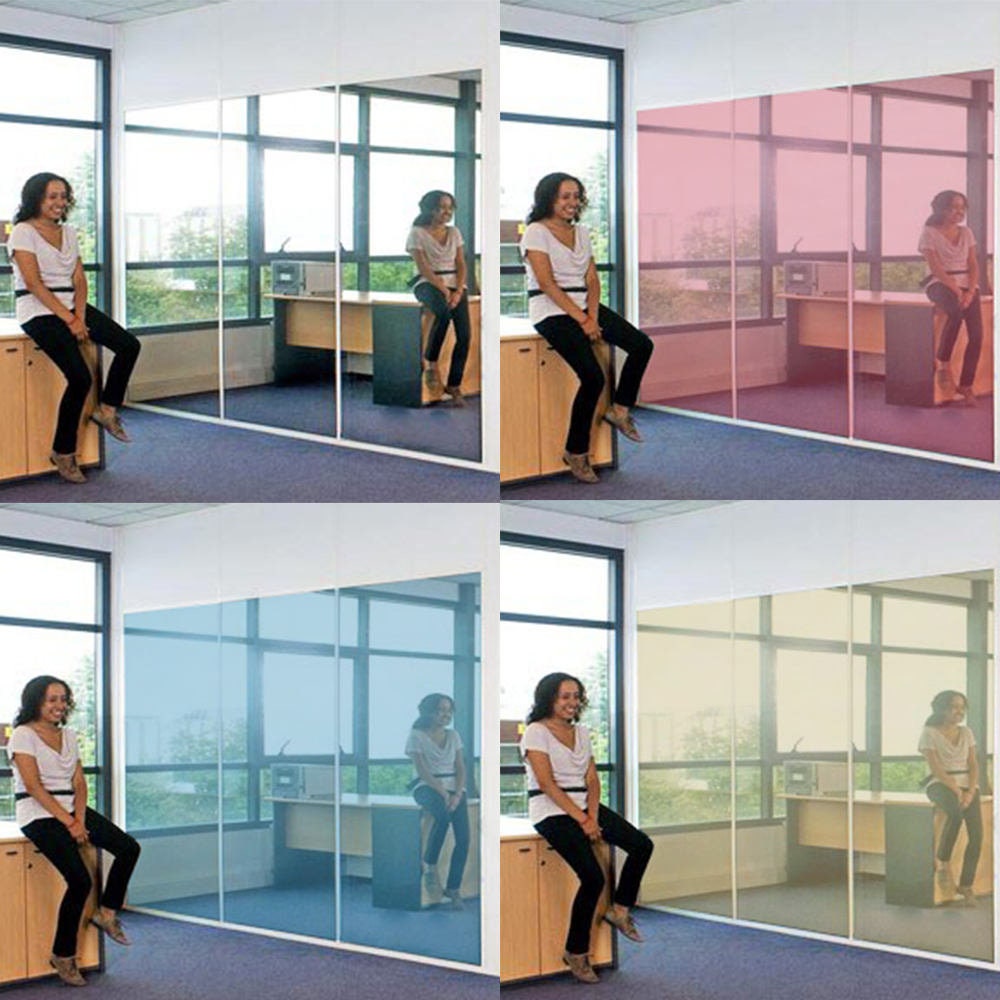 Product gallery view of Mirror Privacy Film Window Decal.