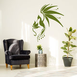 Alternate gallery view of Hummingbird Wall Vinyl Sticker.