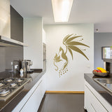Additional product detail of Hummingbird Wall Vinyl Sticker.