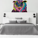 Additional product view of Colorful Owl Wall Sticker.