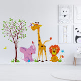 Alternate gallery view of Nursery Animal Wall Decor Vinyl Sticker.