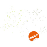 Alternate product view of Night Glowing Star Wall Stickers.