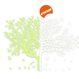 Glow In The Dark Wall Vinyl Sticker Art - Luminescent Neon Night Glowing Light Decal Kid Room Stick.