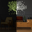 Glow In The Dark Wall Vinyl Sticker Art - Luminescent Neon Night Glowing Light Decal Kid Room Stick