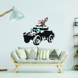 Additional product view of Artist Armoured Car Wall Art Sticker.