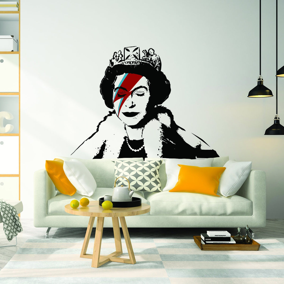 Additional product view of Artist Queen Vinyl Sticker.