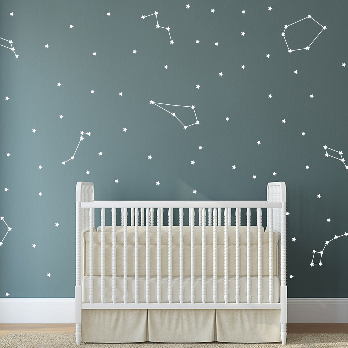 Product detail view of Constellations Vinyl Wall Stickers.