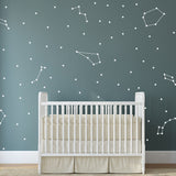 Product detail view of Constellations Vinyl Wall Stickers.